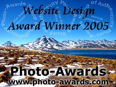 Viajes y fotos is a proud winner of the Photo-Awards Website Design Award.
