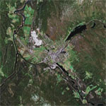 Satellite images from Norway