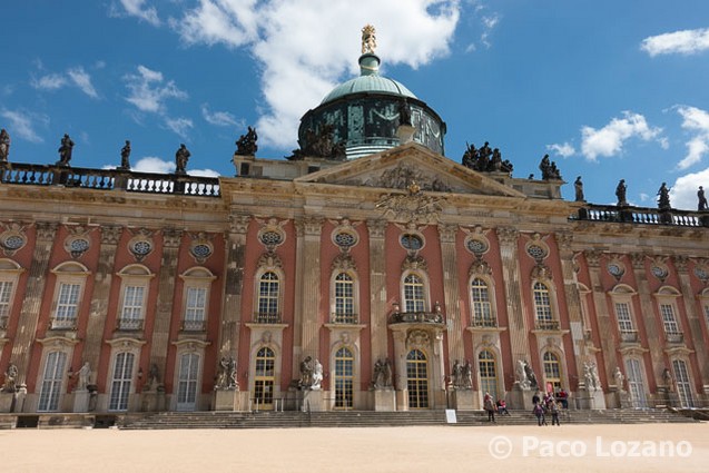 Fotografía del Palacio Nuevo de Potsdam