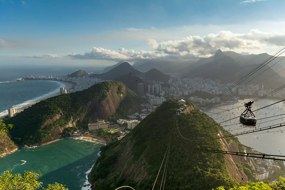 Brasil, Rio de Janeiro. Imágenes por satélite