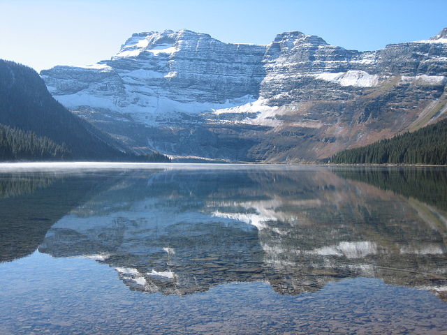 Parque Nacional de Waterton Lakes. Imágenes por satélite