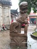 Suzhou: escultura junto a la pagoda