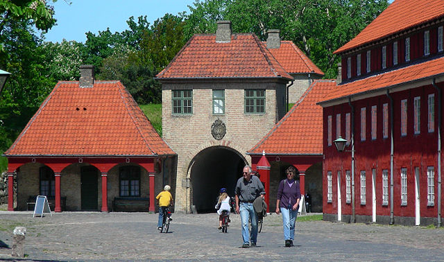 Kastellet de Copenhague. Imágenes por satélite