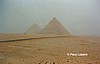 Pir&aacute;mides de Giza.
El Cairo.