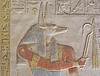 Anubis. Templo de Abidos.
