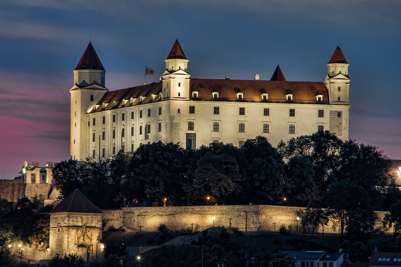 Eslovaquia, Bratislava. Imágenes por satélite