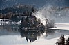 Isla del lago Bled