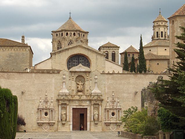 Monasterio de Poblet. Imágenes por satélite