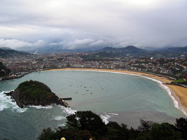 San Sebastián. Imágenes por satélite