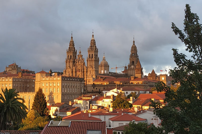 Santiago de Compostela. Imágenes por satélite
