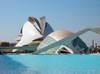 Valencia: L' Hemisferic y Palau de les Arts