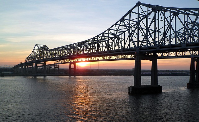 Delta del río Mississippi. Imágenes por satélite