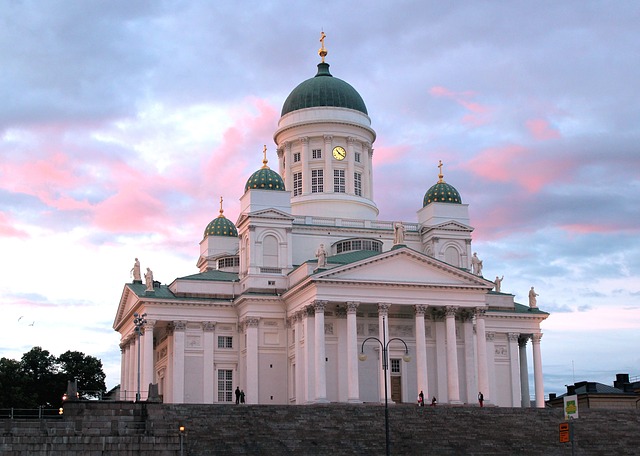 Finlandia, Helsinki. Imágenes por satélite