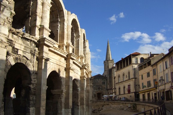 Arles. Imágenes por satélite