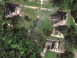 Vistas por satélite de Guatemala