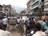 Varanasi (Benar&eacute;s): tr&aacute;fico ca&oacute;tico