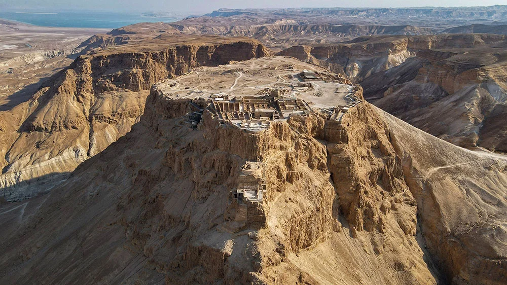 Masada. Imágenes por satélite