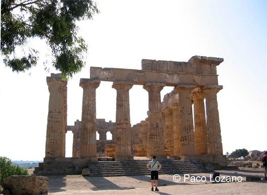 Agrigento. Imágenes por satélite