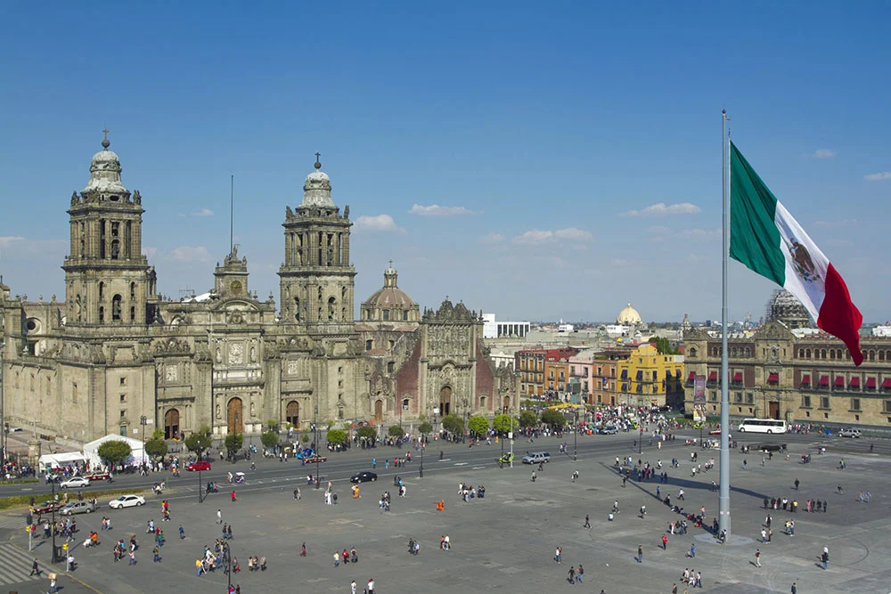 Mexico. Imágenes por satélite