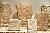 Monte Alb&aacute;n: estelas de los Danzantes, en el Museo