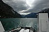 Sognefjorden: desde la popa del ferry
