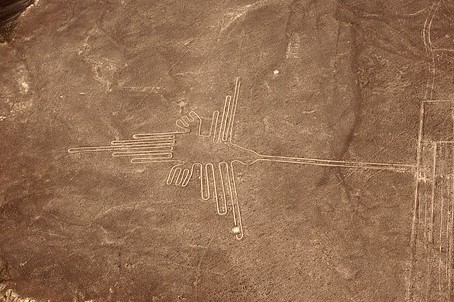Perú, Nazca. Imágenes por satélite