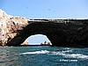 Islas Ballestas.
Vista de una de las "ballestas".