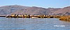 Lago Titicaca.
Islas flotantes de los uros.