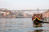Oporto: el puente de Don Luis I visto desde Vila Nova de Gaia