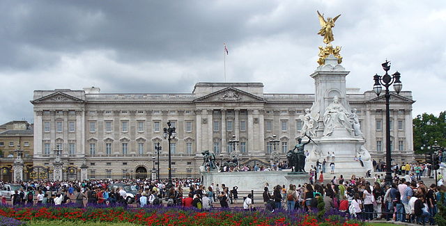 Palacio de Buckingham. Imágenes por satélite