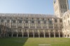 Norwich: la catedral, desde el claustro