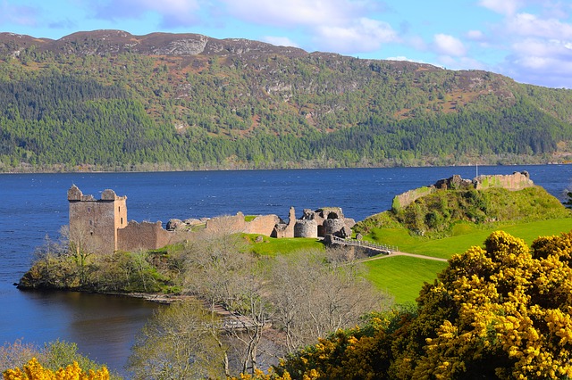 Lago Ness. Imágenes por satélite
