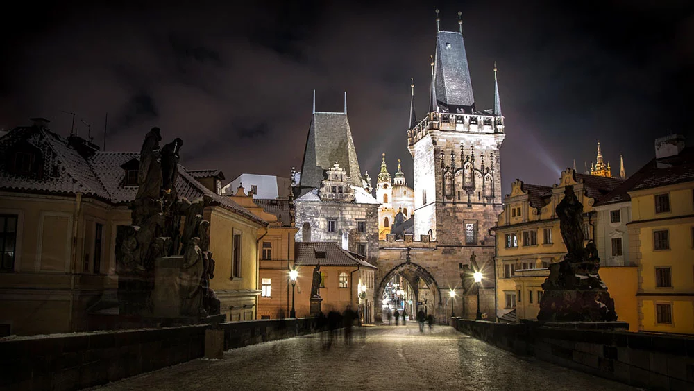 República Checa, Praga. Imágenes por satélite