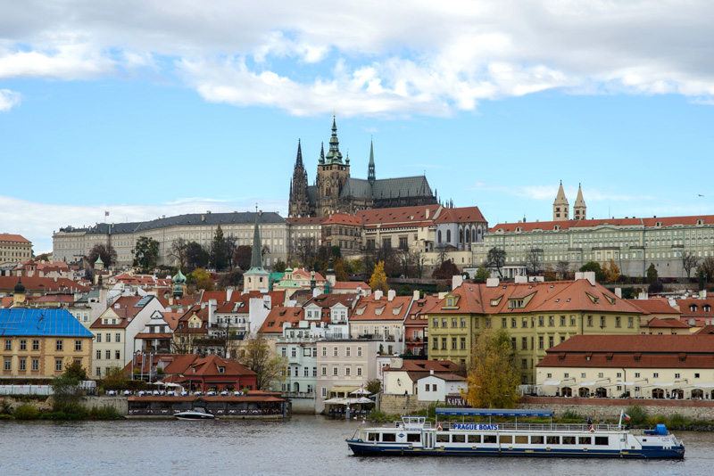 Praga. Imágenes por satélite