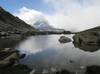 Lago cerca del Matterhorn