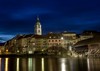 Olten de noche. Foto de Michel Mayerle