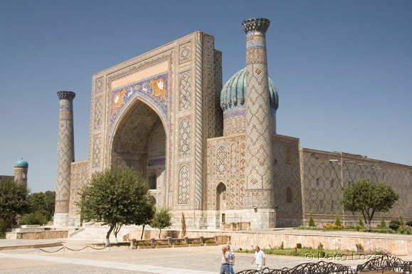 Resultado de imagen de madrazas de Samarcanda y Bujará, en Uzbekistán.